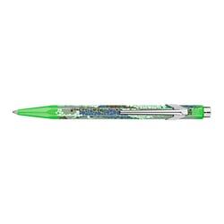 Stylo bille 849 Caran d'Ache - Germanier - vert fluo