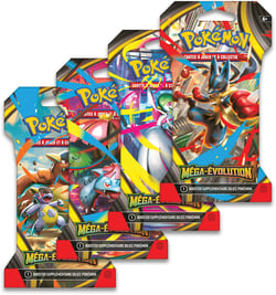 Booster Pokémon ME01 : Mega-Evolution - Modèles aléatoires - Vendu à l'unité