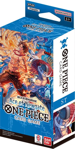 Deck de démarrage n°22 : Ace et Newgate One Piece - Bandai Namco