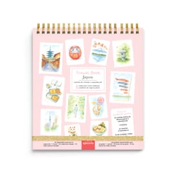 Cartes de voyage à aquareller Travel Book La Petite Epicerie - Japon