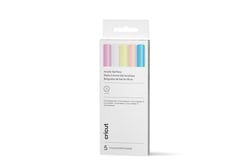 Lot de 5 stylos à encre gel acrylique Cricut - 1.0 mm