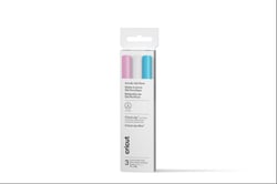 Lot de 3 stylos Cricut Joy™ - Blanc, bleu, rose - Pointe moyenne
