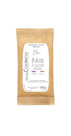 Pâte à sucre ScrapCooking® - Blanc - 100 g