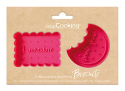 Lot de 2 découpoirs éjecteurs ScrapCooking®