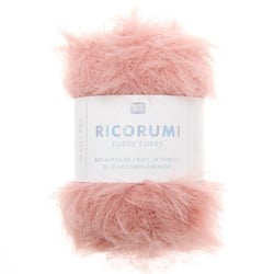 Pelote de fil Rico Design - Ricorumi Furry Furry - Corail 003