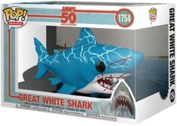 Figurine Funko! Pop - Les dents de la mer - Grand requin blanc et reflet eau n°1754