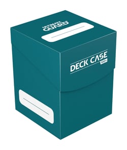 Boîte pour cartes Ultimate Guard - Deck Case 100+ - Taille standard - Bleu pétrole