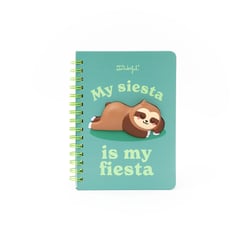 Carnet Mr. Wonderful - Vert – A5 – Squishy Paresseux