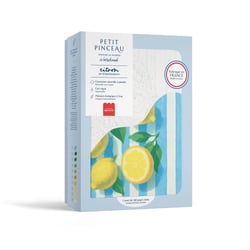 Peinture au numéro Petit Pinceau - Notebook à peindre - Citrons