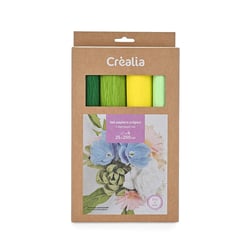 Set papiers crépon x4 - 25 x 250 cm- Créalia