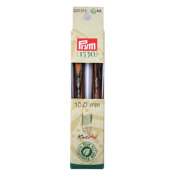 Lot de 2 pointes d'aiguille à tricoter KnitPro Prym - Natural - 10 mm