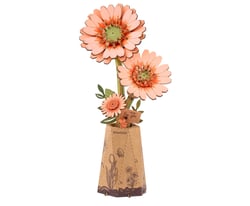 Maquette 105 pièces - Marguerite orange - Rowood