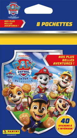 Blister Panini - Pat'Patrouille - 11 Belles Aventures - 8 pochettes