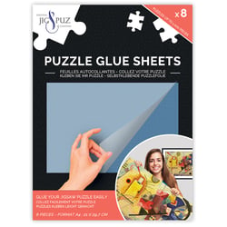 Lot de 8 feuilles adhésives pour puzzle - Jig & puz - pour puzzle 1000 pièces 
