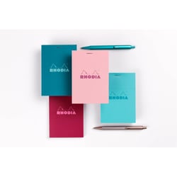 Bloc petits carreaux Rhodia - N°11 - 80 feuilles - Modèles aléatoires - A7 - 80g/m² - Vendu à l’unité