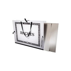 Carton à dessin + 10 feuilles Arches