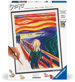 Peinture au numéro Ravensburger - CreArt - Munch Le cri - 24 x 30 cm