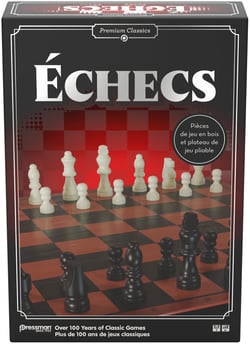 Jeu d'échecs premium  - Jeu de société à deux -  Jeu Echecs - Goliath