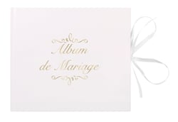 Album de mariage Créalia - 68 pages - Blanc