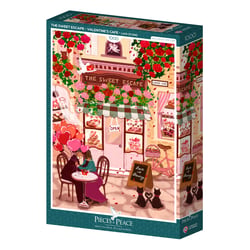 Puzzle 1000 pièces - Café St Valentin - Pieces & Peace