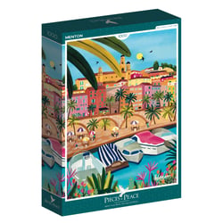 Puzzle 1000 pièces - Menton - Pieces & Peace