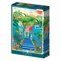 Puzzle 1000 pièces - Paradis bleu - Pieces & Peace