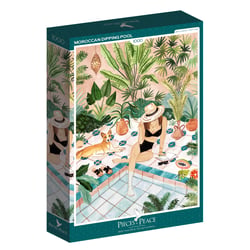 Puzzle 1000 pièces - Piscine marocaine - Pieces & Peace
