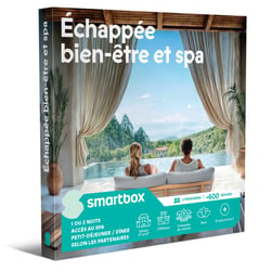 Coffret cadeau Smartbox - Echappé bien-être et spa - 2 personnes