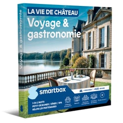 Coffret cadeau Smartbox - La vie de château voyage et gastronomie - 2 personnes