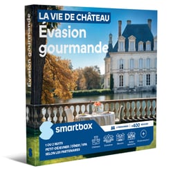 Coffret cadeau Smartbox - La vie de château évasion gourmande - 2 personnes