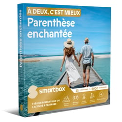Coffret cadeau Smartbox - A deux, c'est mieux parenthèse enchantée - 2 personnes