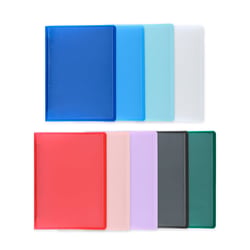 Classeur souple A4 personnalisable - 20 mm - Brillant – Personnalisable - Coloris aléatoire - Cultura
