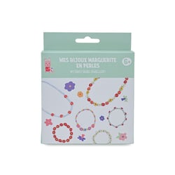 Coffret bijoux marguerite en perles - Créalia