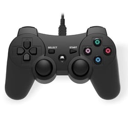 Manette Filaire Noir  pour PS3