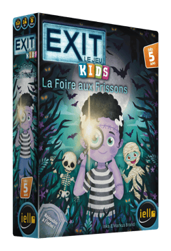 Exit kids : la foire aux frissons - Jeu de société enfant - Iello