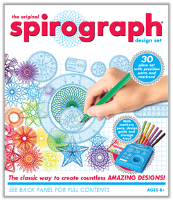 Petit coffret design WTT - Spirograph