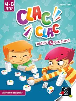 Clac clac ! 2025 - Jeu de société enfant - Gigamic