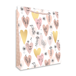 Sac cadeau large Editions - Coeur à prendre