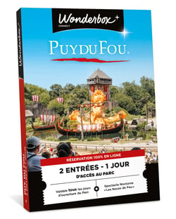 Coffret cadeau Wonderbox - Une journée au Puy du Fou