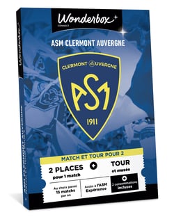 Coffret Wonderbox - ASM Clermont Expérience