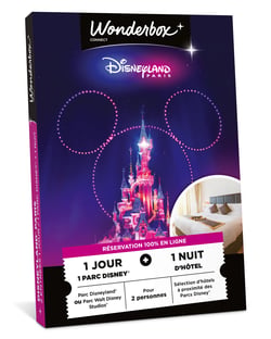 Coffret cadeau Wonderbox - Disneyland Paris - 2 personnes