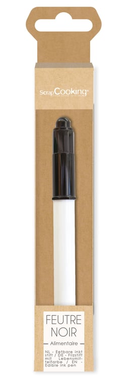 Feutre alimentaire ScrapCooking®- Noir - 30 g