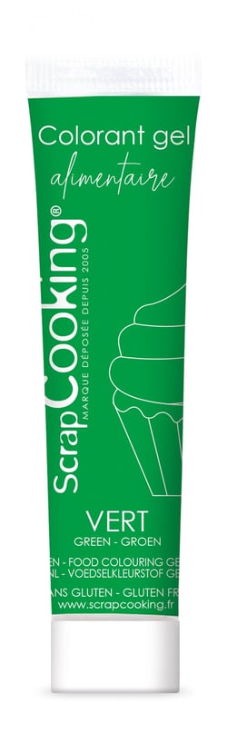 Colorant gel alimentaire ScrapCooking® - Vert - 20 g