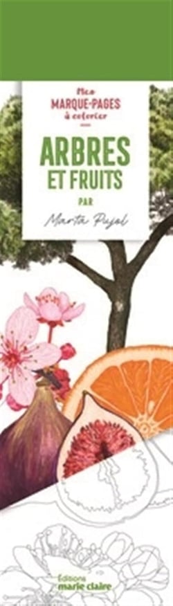 Marque-pages - Arbres et fruits