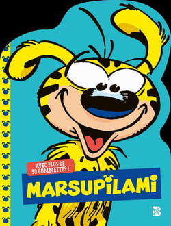 Mes premières gommettes - Marsupilami (bleu)