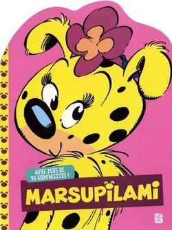 Mes premières gommettes - Marsupilami (rose)