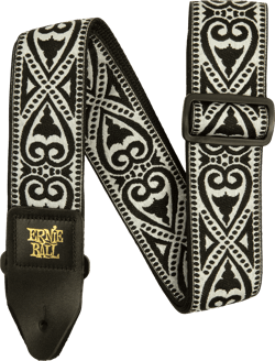 Ernie Ball AEB 5345 - Sangle pour guitare - Black Heart