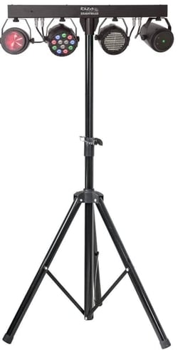 [Occasion] Ibiza Light DJLIGHT85LED - Support lumière avec projecteur par, moon, laser et stroboscope