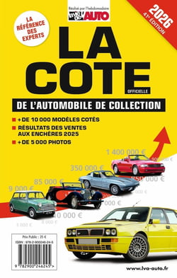La cote de l'automobile de collection (édition 2026)