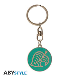 Porte-clés ABYstyle - Animal Crossing - Logo de la feuille